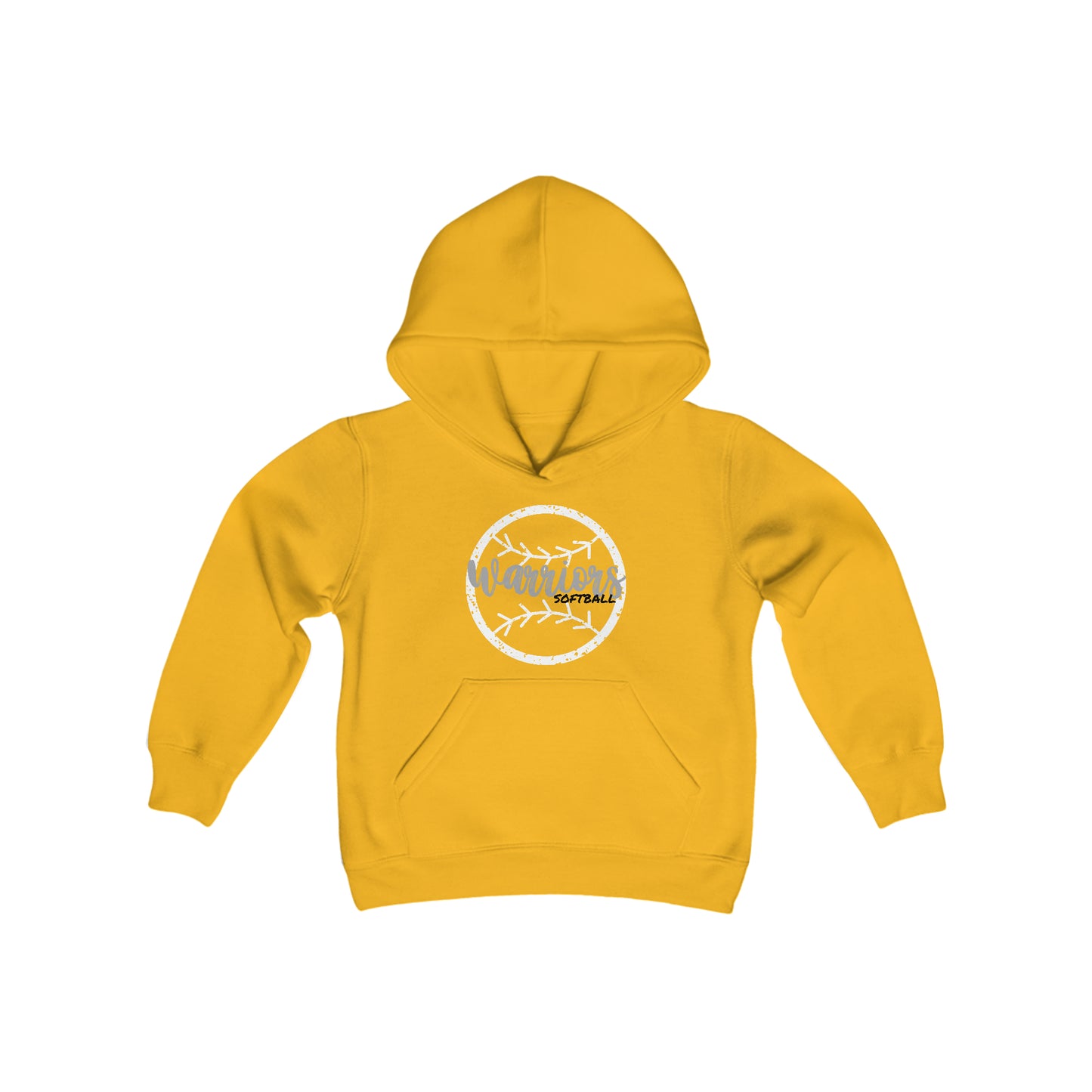 Warrior Youth Heavy Blend Hooded Sweatshirt