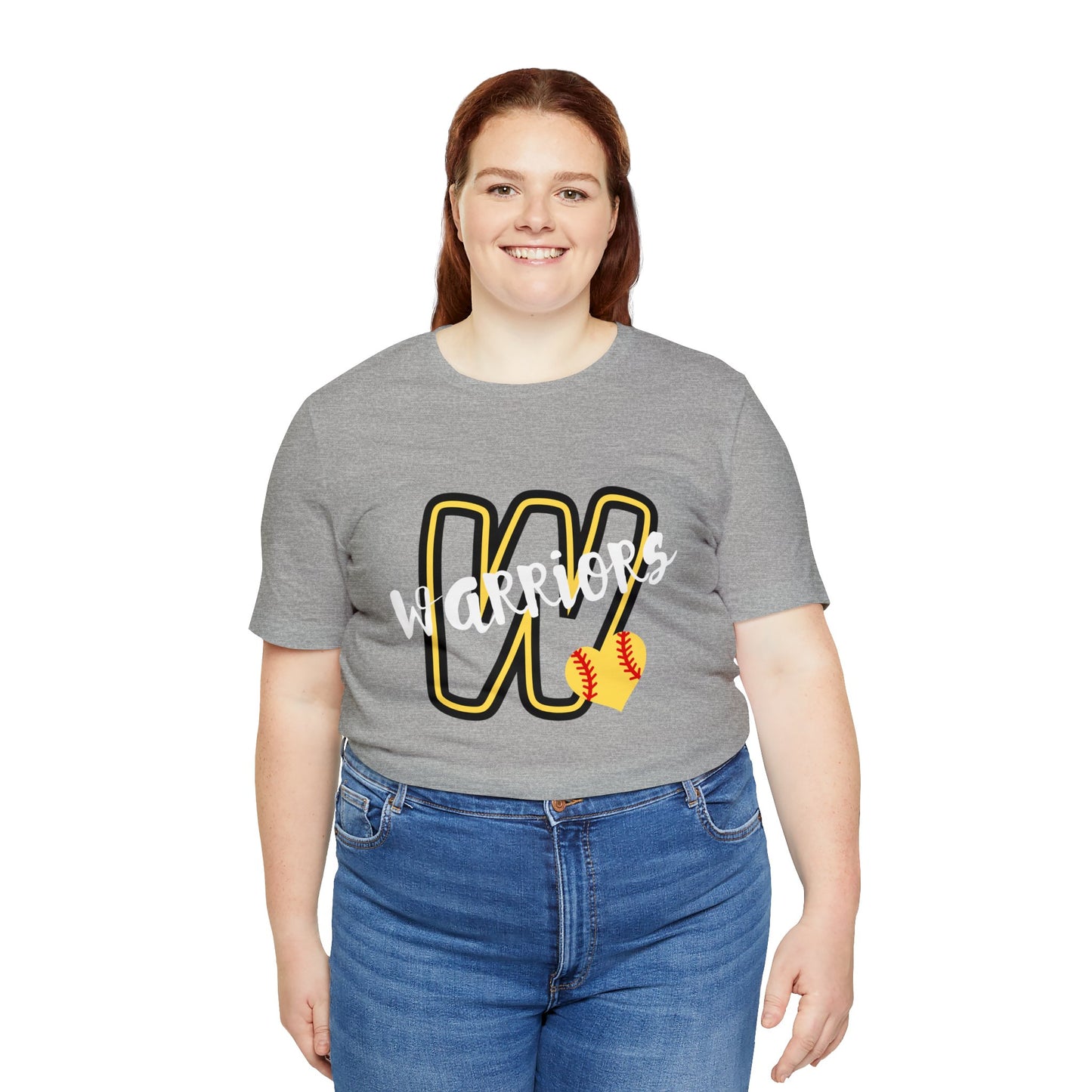 PERSONALIZED Warrior Unisex Jersey Short Sleeve Tee