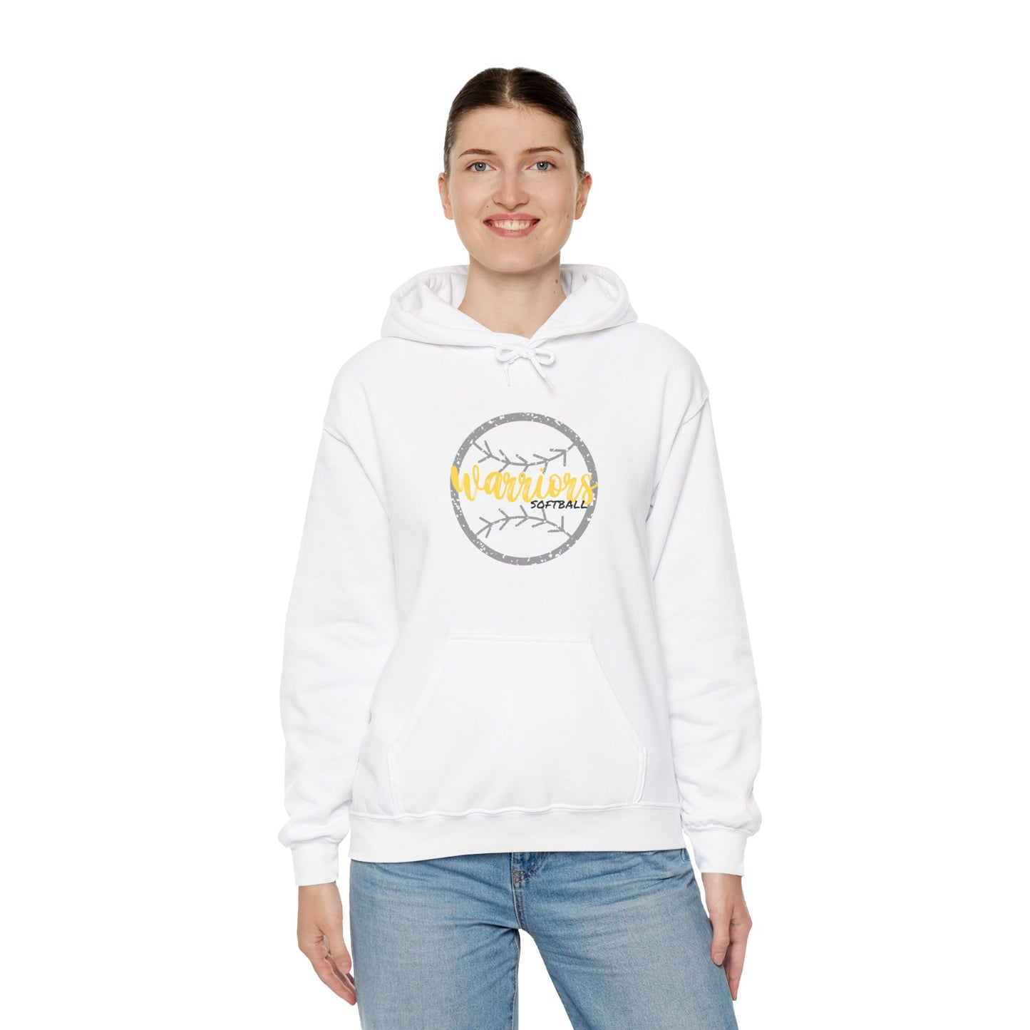 PERSONALIZED Warrior Unisex Heavy Blend™ Hooded Sweatshirt