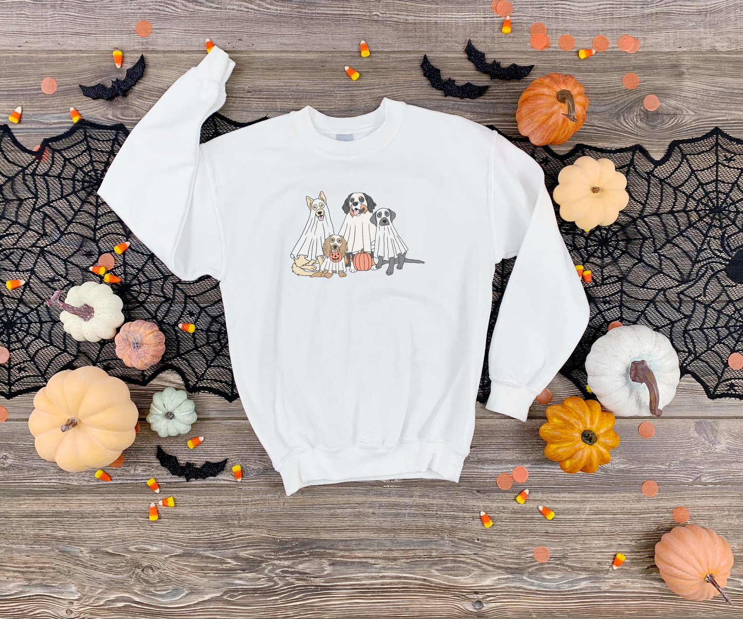 Ghost Pawty Crewneck Sweatshirt