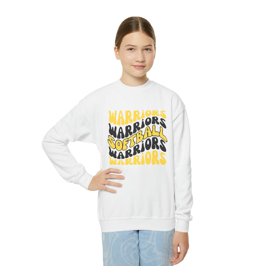 PERSONALIZED Warrior Youth Crewneck Sweatshirt