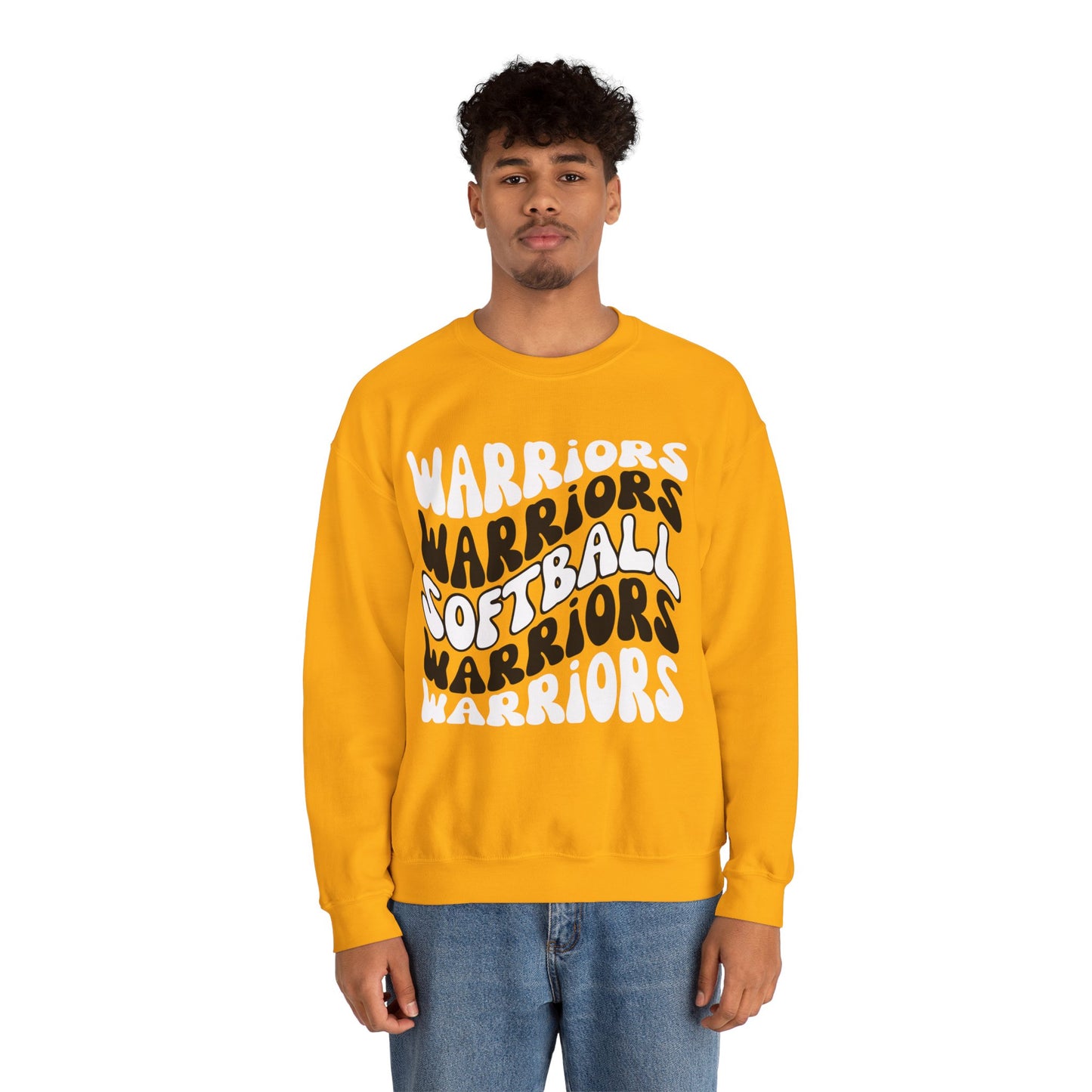 PERSONALIZED Warrior Unisex Heavy Blend™ Crewneck Sweatshirt