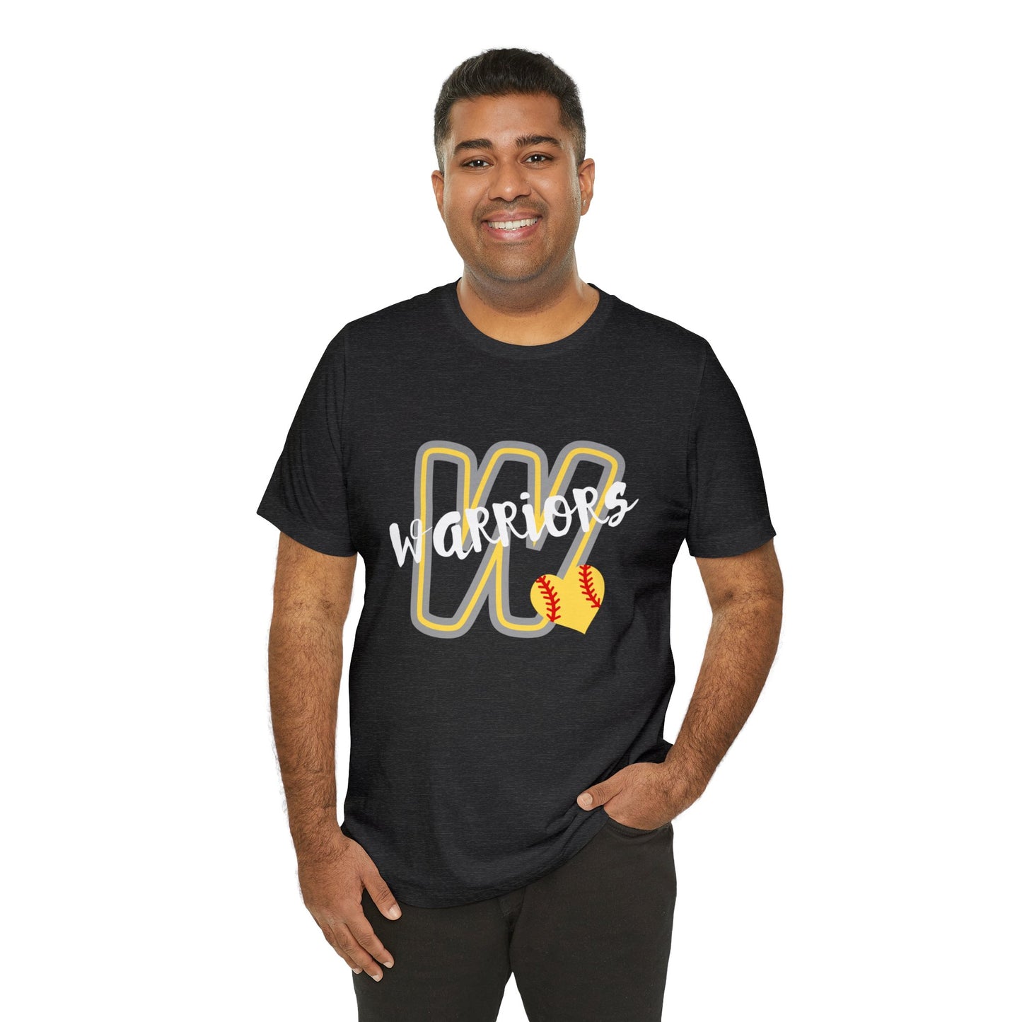 PERSONALIZED Warrior Unisex Jersey Short Sleeve Tee