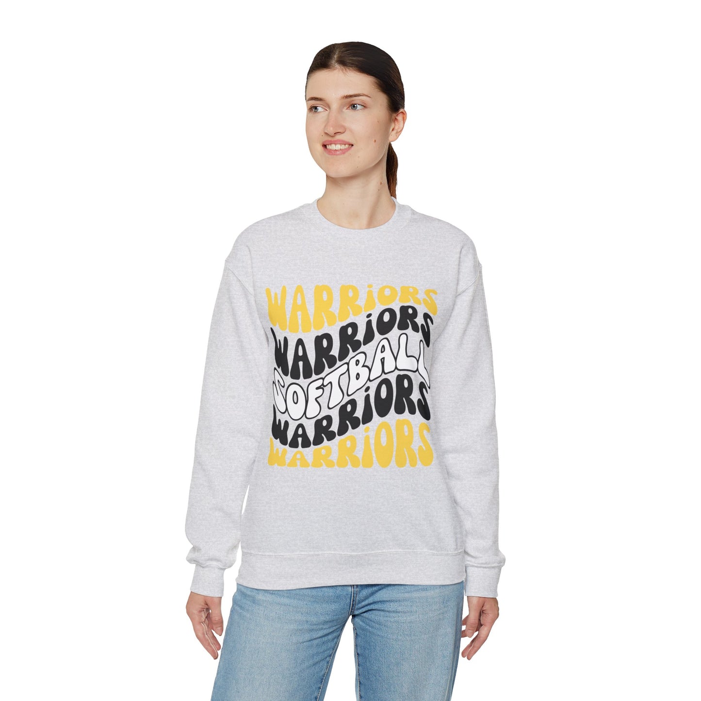 PERSONALIZED Warrior Unisex Heavy Blend™ Crewneck Sweatshirt