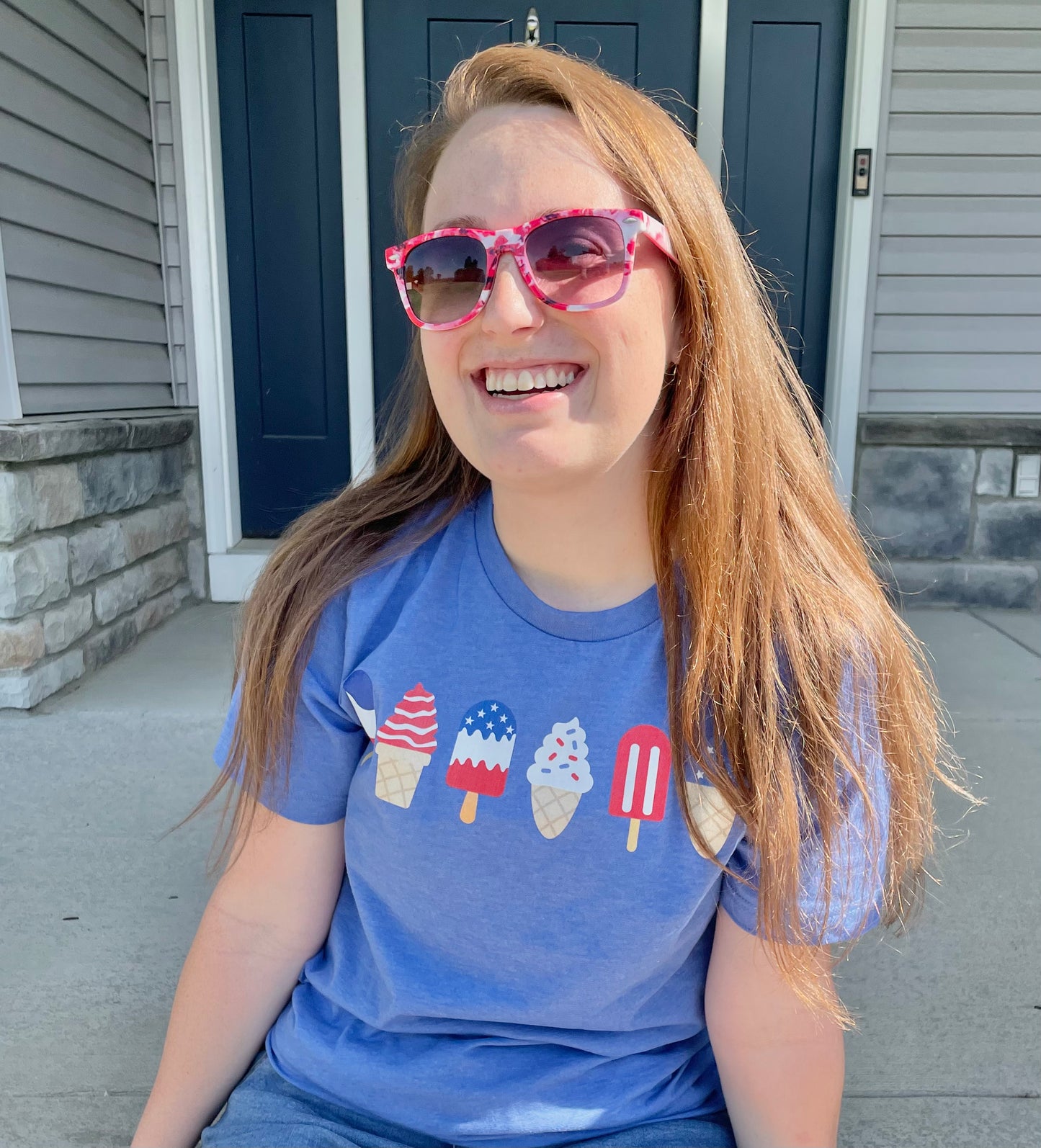 Patriotic Popsicle Tee