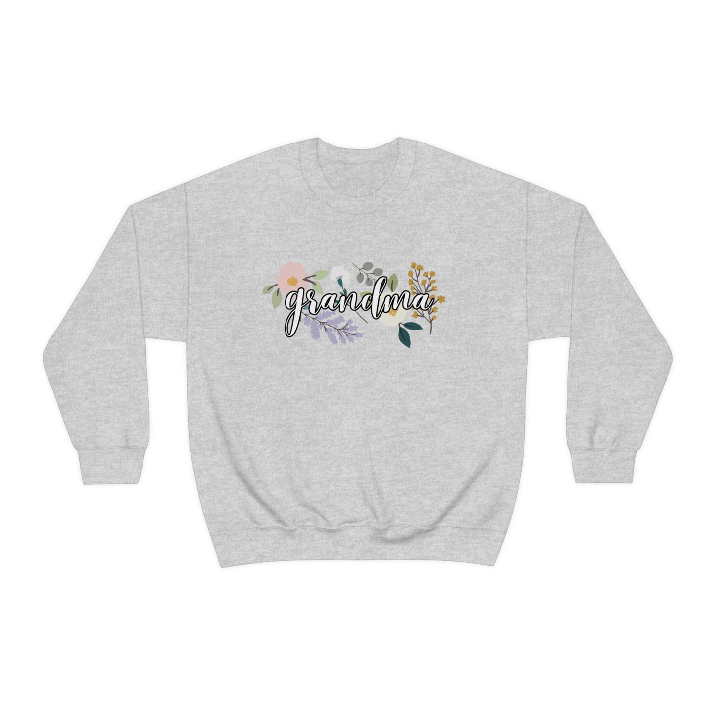 Grandma Floral Crewneck Sweatshirt
