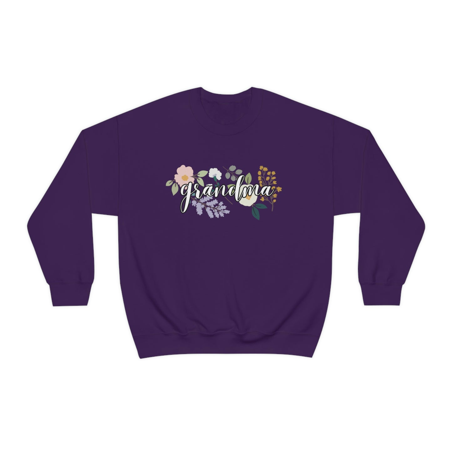 Grandma Floral Crewneck Sweatshirt