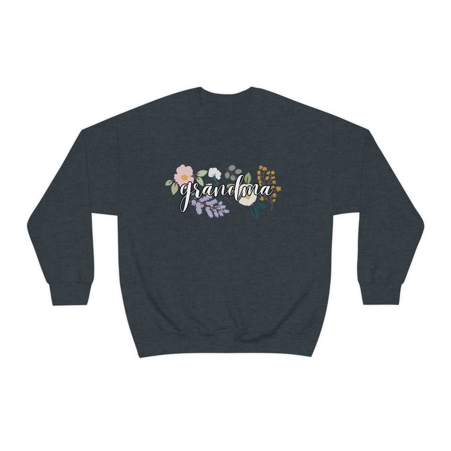 Grandma Floral Crewneck Sweatshirt
