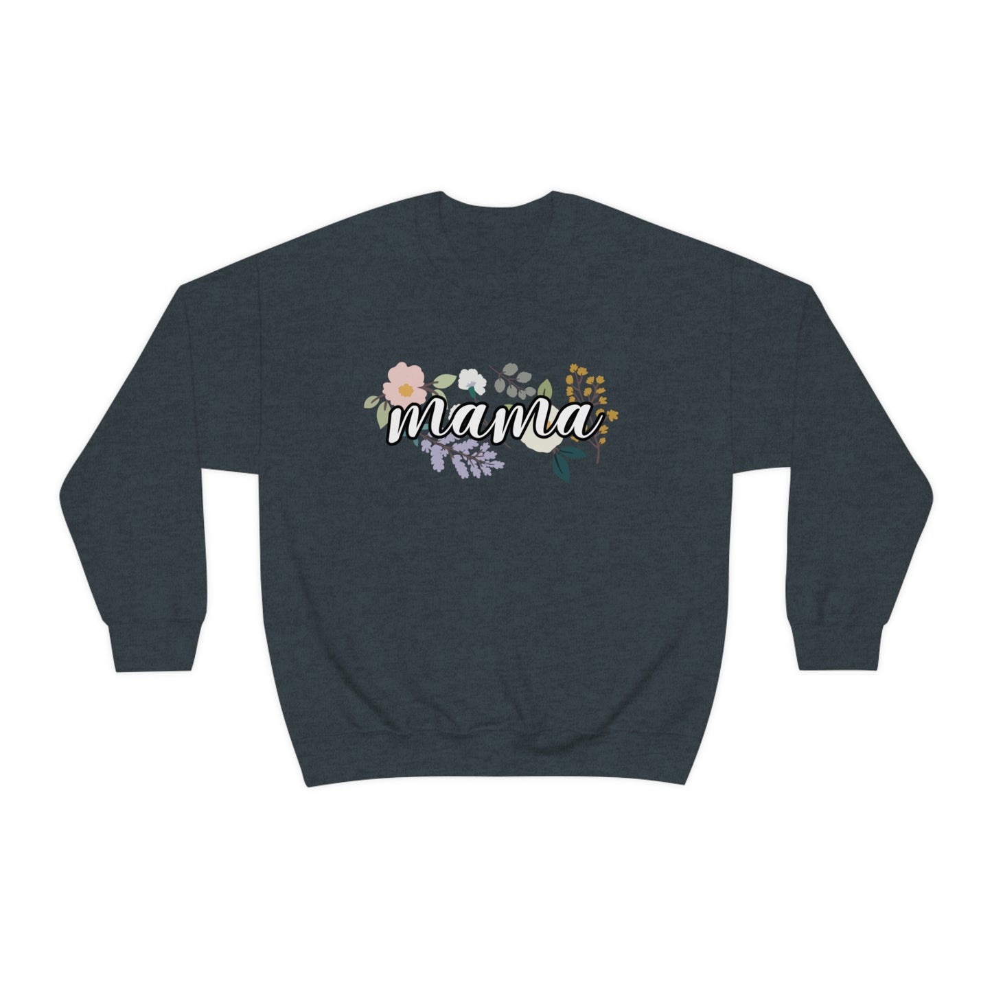 Mama Floral Crewneck Sweatshirt