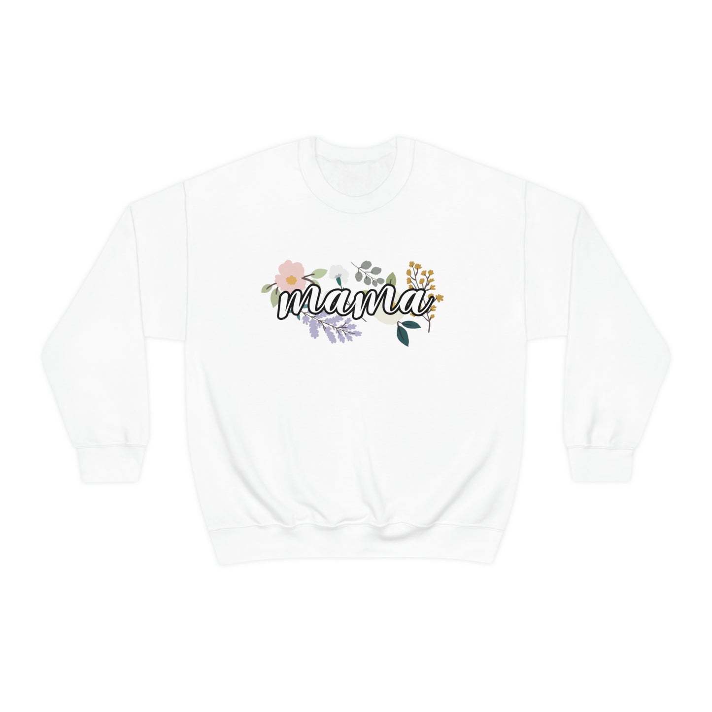 Mama Floral Crewneck Sweatshirt