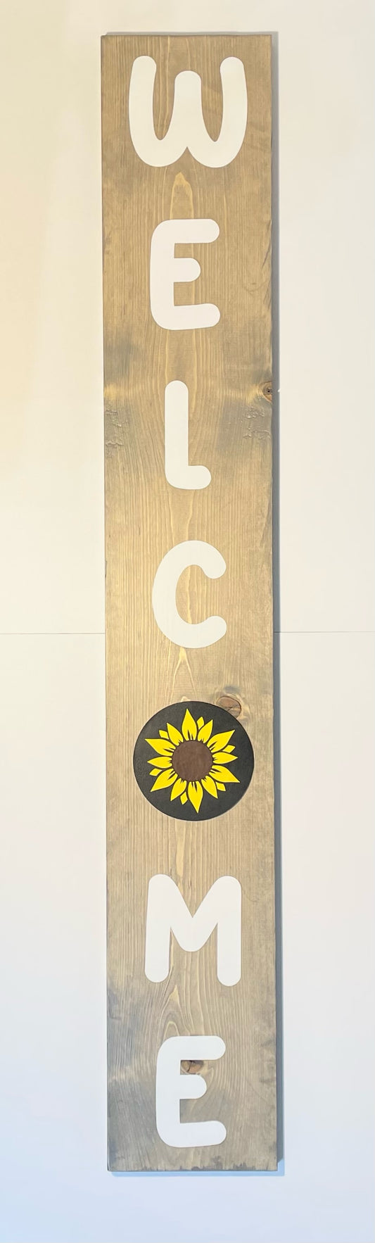 Interchangeable Front Porch Welcome Sign