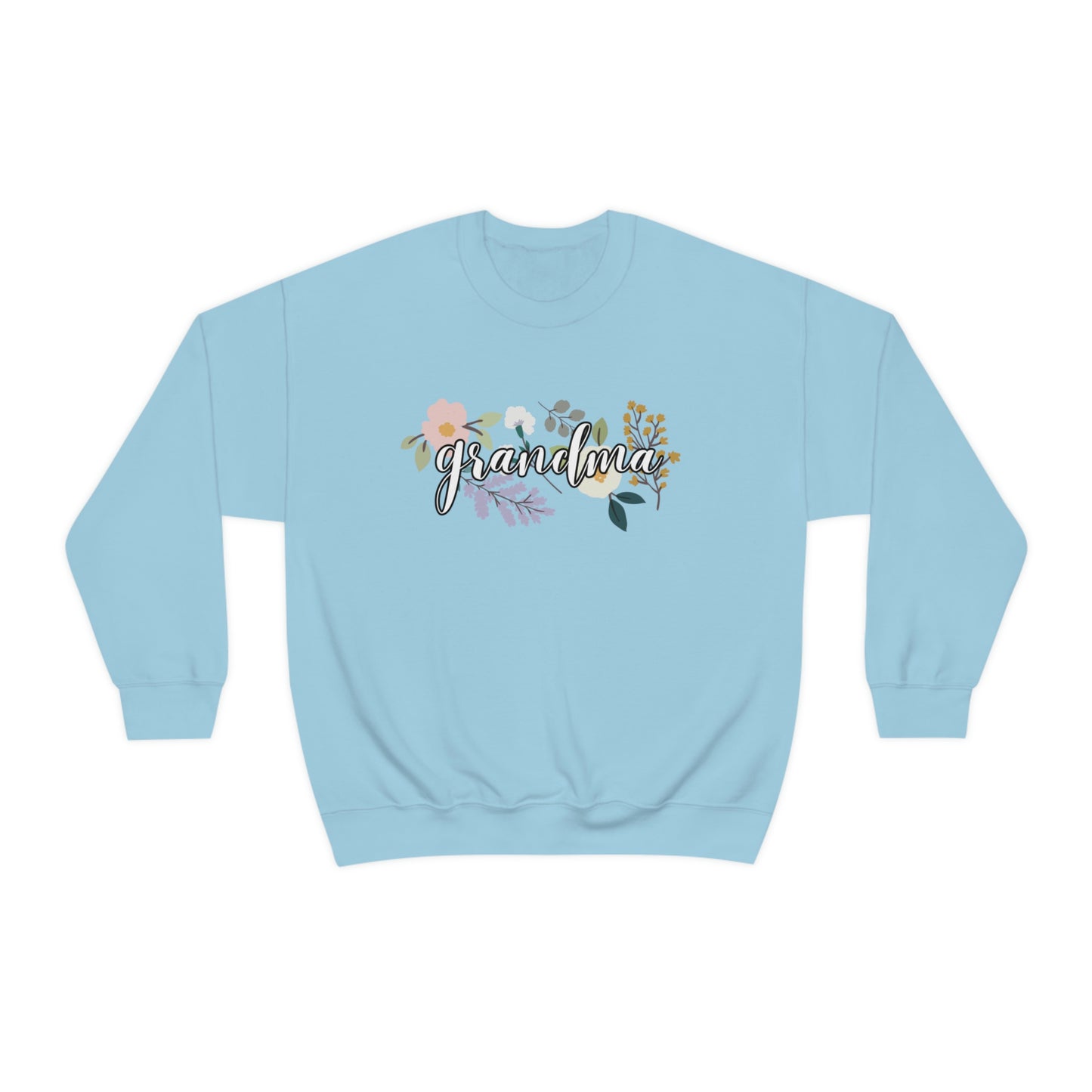 Grandma Floral Crewneck Sweatshirt