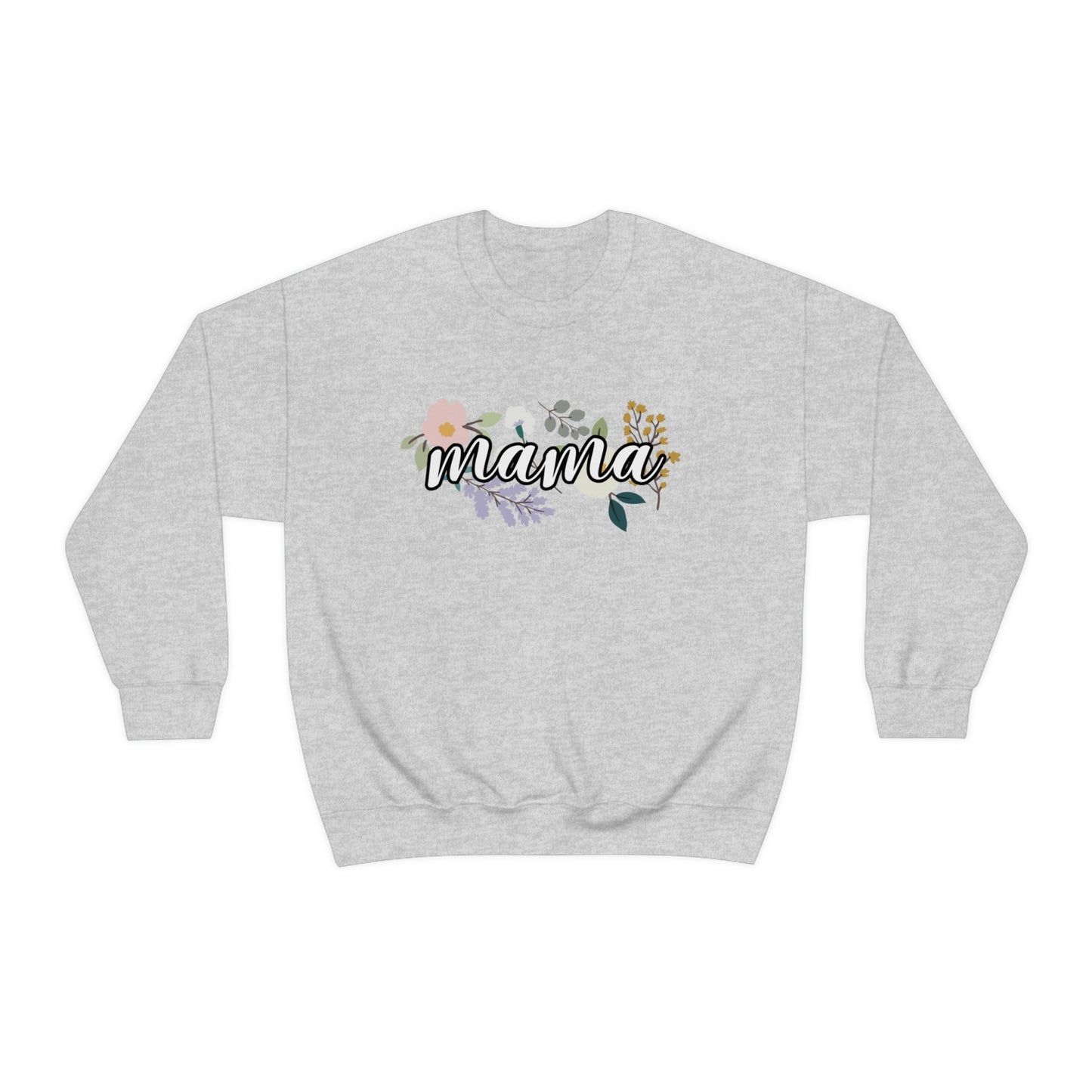 Mama Floral Crewneck Sweatshirt
