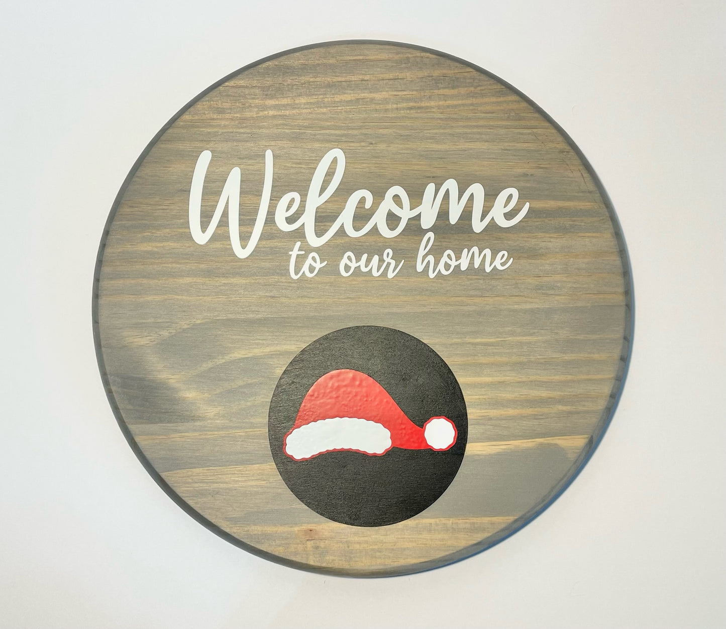 Interchangeable Round Welcome Sign