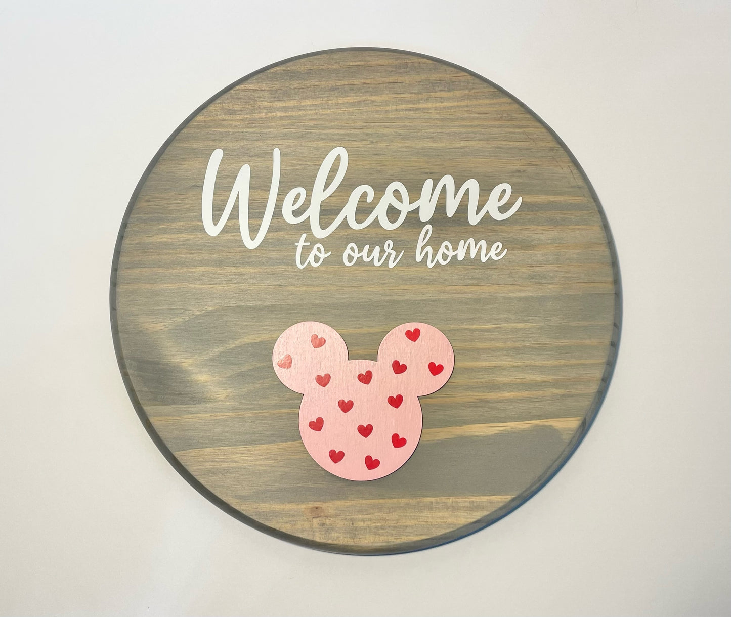 Magical Interchangeable Round Welcome Sign